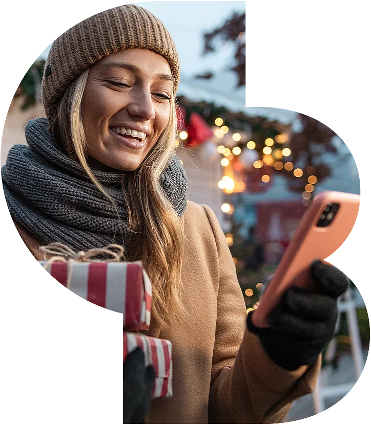 Corporate Benefits LP Header Image Sales Push Xmas Female