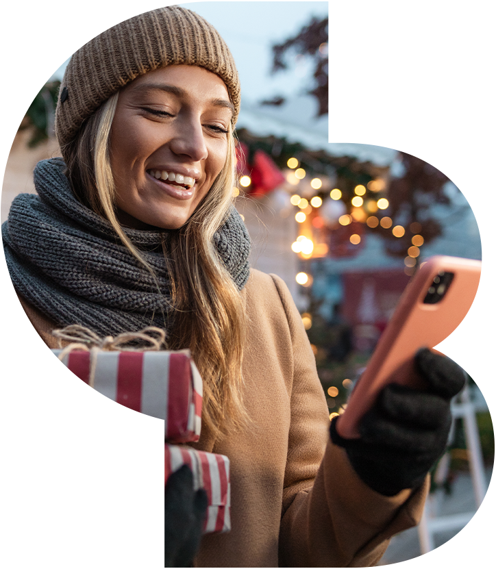 Corporate Benefits LP Header Image Sales Push Xmas Female